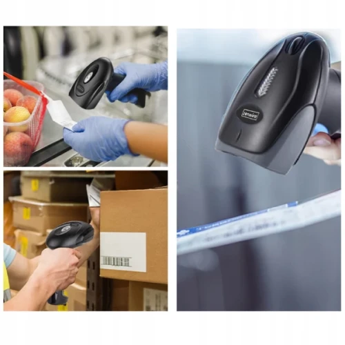 Czytnik Skaner Kodów Kreskowych Stacjonarny Laserowy EAN USB Przewodowy 1D J13 - zdjęcie 2